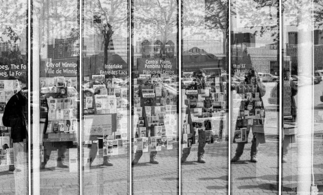 Selbstportrait in Winnepeg